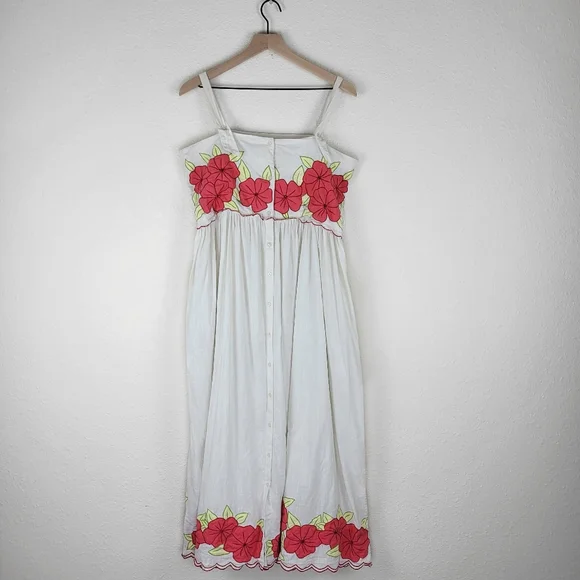 The Great The Applique Floral Horizon Dress - Picture 3 of 9